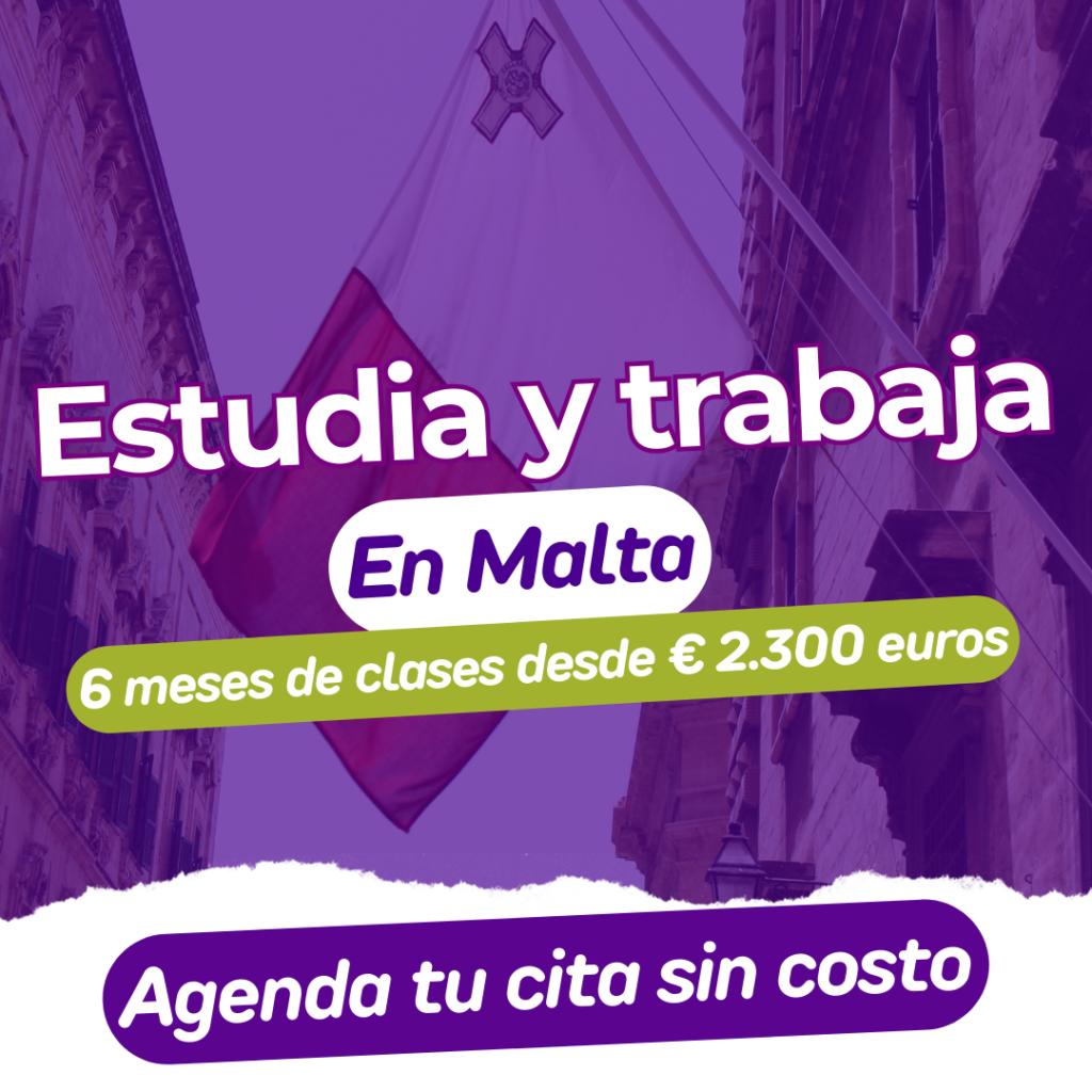 Estudia y trabaja en Malta